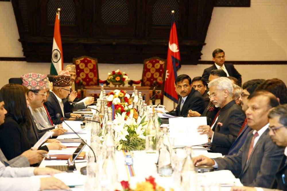 चार सम्झौतामा हस्ताक्षर गर्दै नेपाल-भारत संयुक्त आयोगको बैठक सम्पन्न